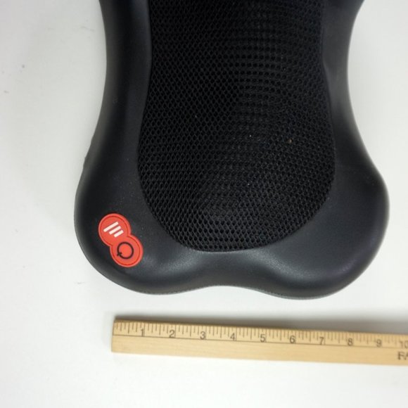 Tomigh Back Massage Model TM-718 DC 12V 2.0 Black Rotating w/ Kneading Heat - Picture 4 of 6